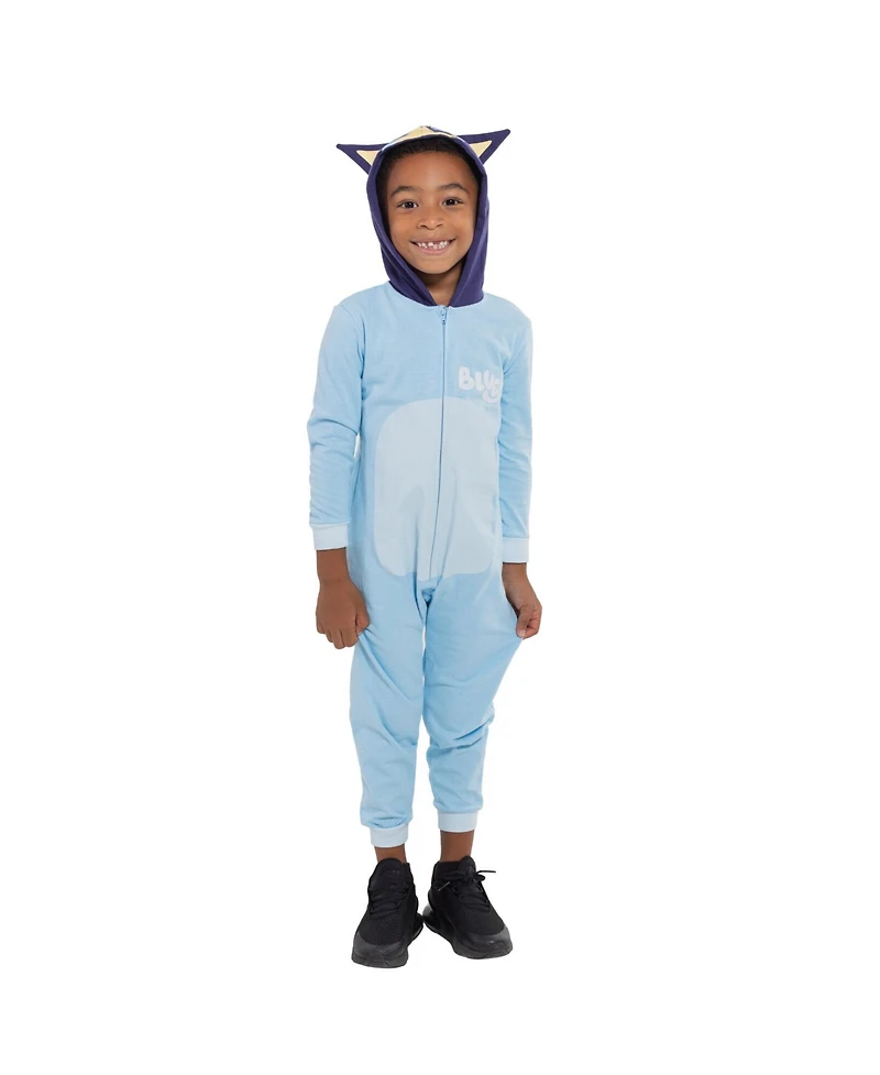 Bluey Toddler Boys Zip Up Cosplay Coverall