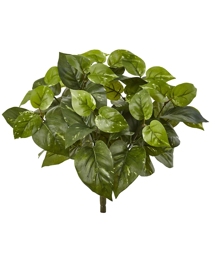 Slickblue Pothos Artificial Plant for Lush, Easy Care Indoor Decor (Set of 6)