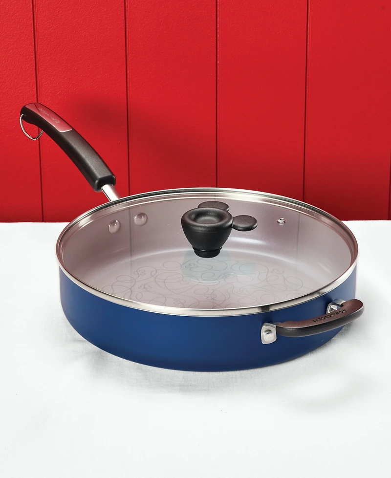 Farberware Disney 4.5-Quart Ceramic Nonstick Saute Pan with Lid
