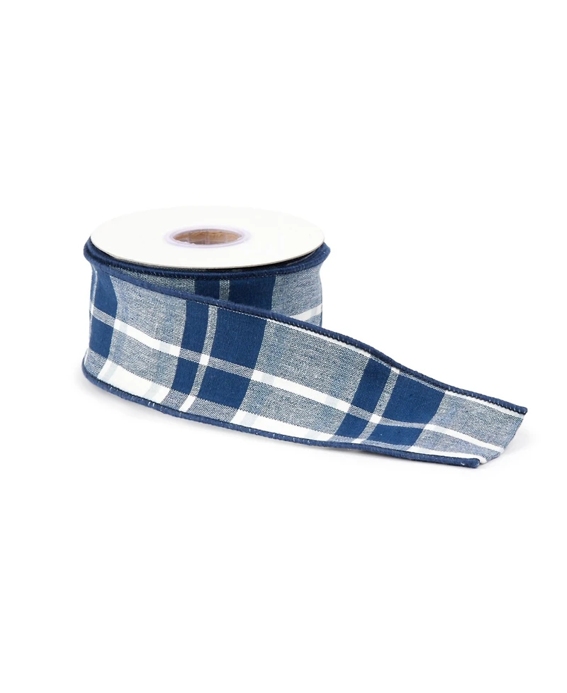 Slickblue Set of 2 Wired Cotton Ribbons – Perfect for Crafting and Decorating