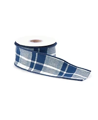 Slickblue Set of 2 Wired Cotton Ribbons – Perfect for Crafting and Decorating