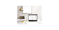 Superio Mini 1.25 Gallon Plastic Trash can with Swing Top Lid
