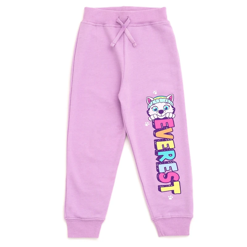 Paw Patrol Toddler Girls Fleece 3 Pack Pants to (2T - 7-8