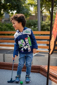 Disney Baby Boys Fleece Half Zip Hoodie to (12 Months - 18-20)