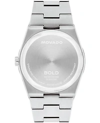 Movado Women's Bold Quest Swiss Quartz Stainless Steel Watch 35mm