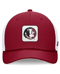 Nike Men's Garnet/White Florida State Seminoles Legacy Rise Mascot Trucker Adjustable
