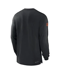 Nike Men's Black Cincinnati Bengals Sideline Player Performance Long Sleeve T-Shirt