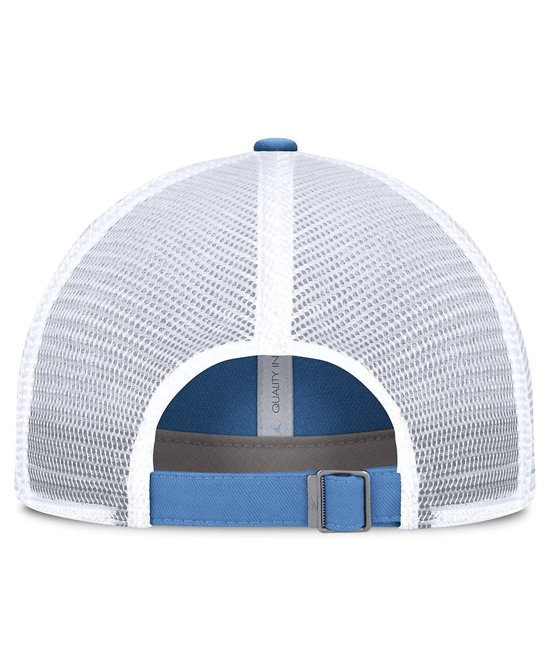 Jordan Men's Carolina Blue/White North Carolina Tar Heels Primetime Club Trucker Adjustable Hat