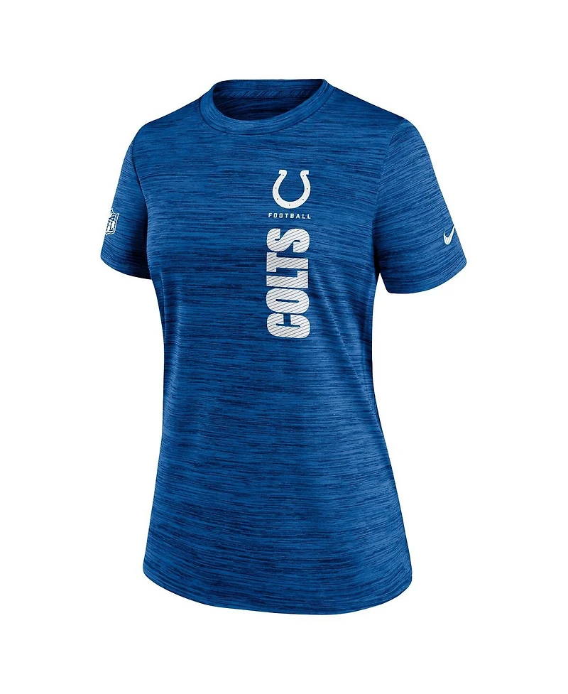 Nike Women's Royal Indianapolis Colts Velocity Performance T-Shirt