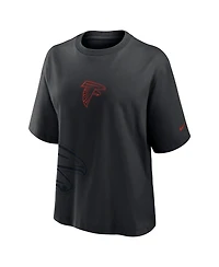 Nike Women's Black Atlanta Falcons Boxy T-Shirt