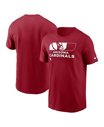 Nike Men's Cardinal Arizona Cardinals Air Essential T-Shirt