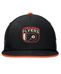 Fanatics Men's Black Philadelphia Flyers 2024 Nhl Draft Snapback Hat
