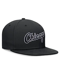 Nike Men's Black Chicago White Sox Evergreen Performance Fitted Hat