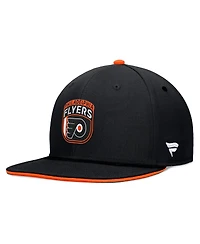 Fanatics Men's Black Philadelphia Flyers 2024 Nhl Draft Snapback Hat
