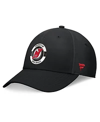 Fanatics Men's Black New Jersey Devils Authentic Pro Training Camp Flex Hat