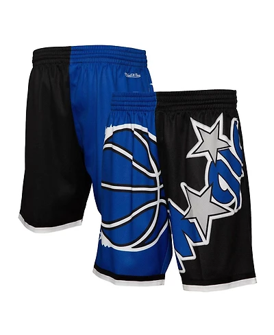 Mitchell & Ness Men's Royal Orlando Magic Big Face 5.0 Fashion Shorts