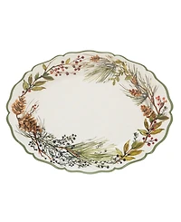 Certified International Winters Forest 2-Pc. Melamine Platter Set