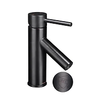 Aquaterior 1 Hole Bathroom Round Faucet Cold & Hot Water for Undermount Vessel Sink Orb