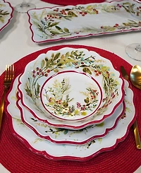 Certified International Christmas Gatherings All Purpose Bowls, Set of 4