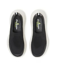 Dearfoams Women's ReGrind Crimson Lightweight Slip-On Sneaker