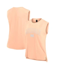 Fanatics Women's Orange Michigan Wolverines Studio Gym Tank Top