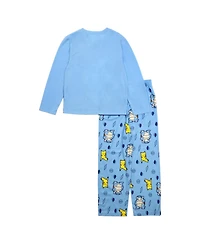 Pokemon Big Boy Character Long Sleeve Long Leg, 2 piece set