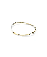 Swarovski Hyperbola Round Cut, White, Mixed Metal Finish Choker