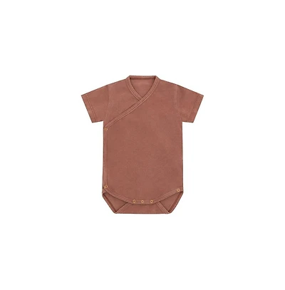 Vild House of Little Ss Organic Cotton Kimono Bodysuit