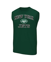 Fanatics Men's Aaron Rodgers Green New York Jets Big Tall Muscle Tank Top