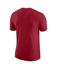Nike Men's Red Miami Heat Just Do It T-Shirt