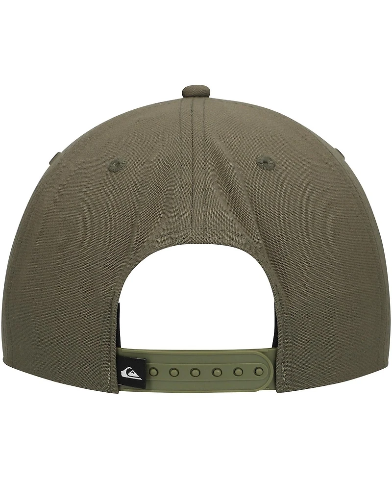 Quiksilver Men's Olive Dna Omni Snapback Hat