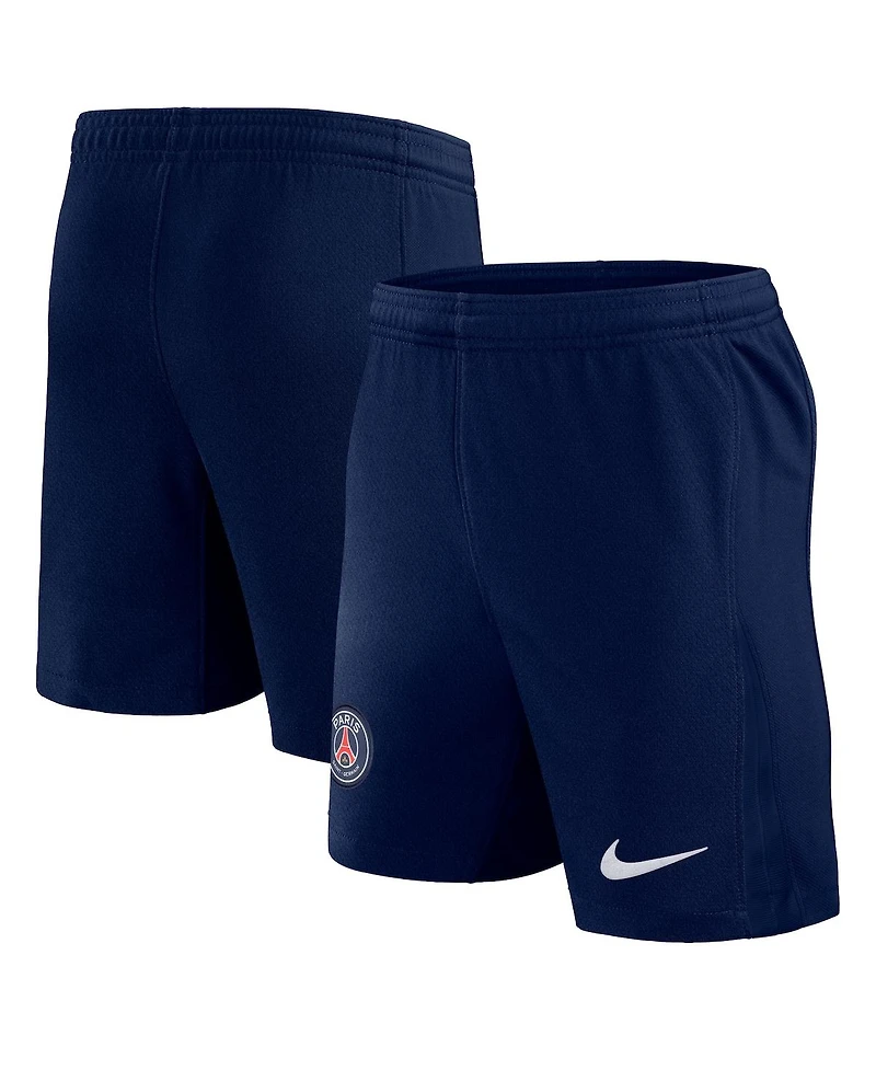 Nike Big Boys and Girls Navy Paris Saint-Germain 2024/25 Home Stadium Shorts