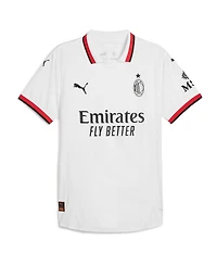 Puma Men's White Ac Milan 2024/25 Away Authentic Jersey