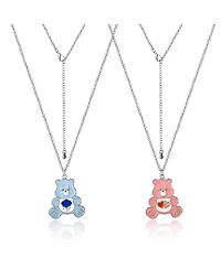 Care Bears Grumpy Bear & Love A Lot Bear Bff Necklace Set