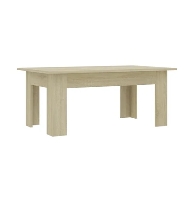 Coffee Table Sonoma Oak 39.4"x23.6"x16.5" Engineered Wood