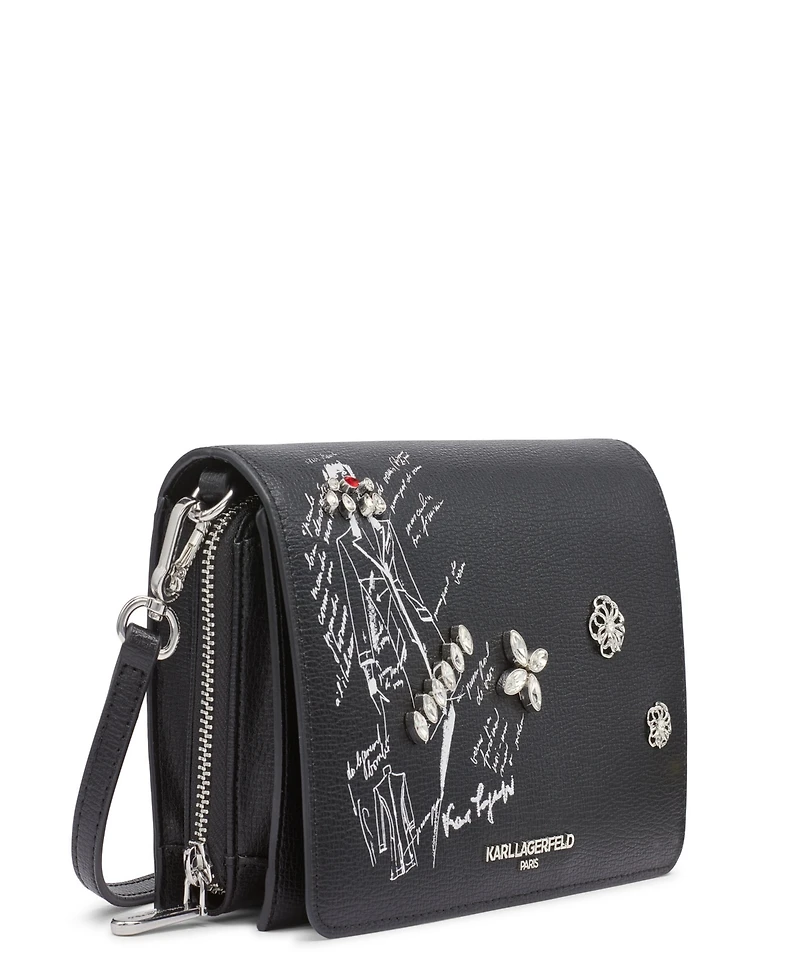 Karl Lagerfeld Paris Lourdes Crossbody