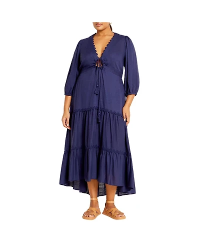 City Chic Plus Cabana Dress
