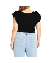 City Chic Women's Lula Bodysuit