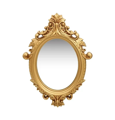 vidaXL Wall Mirror Castle Style 22"x29.9" Gold