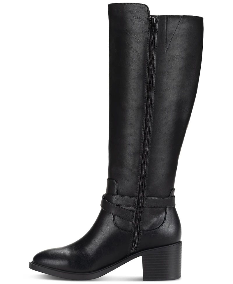 Style & Co Women's Uticaa Belt Heel Boots, Created for Macy's