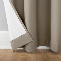 Cyrus Thermal 100% Blackout Back Tab Curtain Panel
