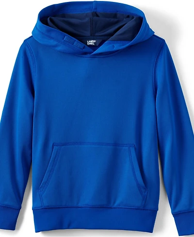Lands' End Girls Athletic Lightweight Hooded Sweatshirt