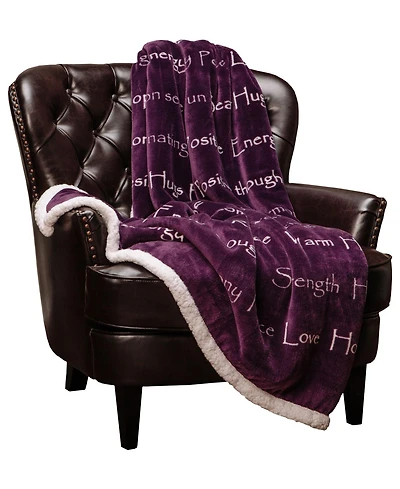 Chanasya Premium Sympathy Warm Hugs Gift Throw Blanket - Cancer Chemo Survivor Get Well Caring Gifts
