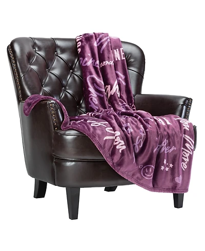 Chanasya Premium Love You Gift Throw Blanket