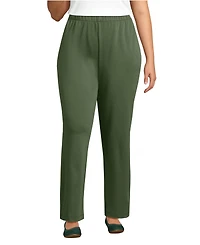 Lands' End Women's Sport Knit High Rise Pants