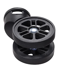 Byootique 4Pcs 2" Swivel Replacement Wheel 360 Degree Rotate Caster for Makeup Case
