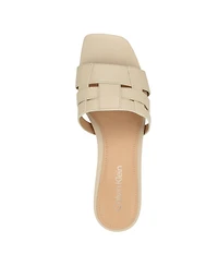 Calvin Klein Women's Alise Woven Block Heel Sandals