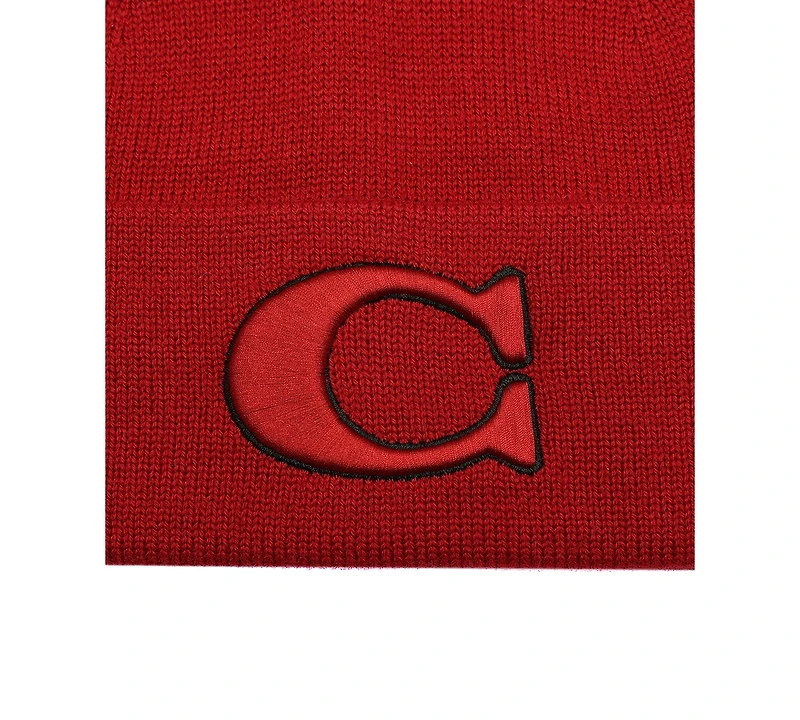 Coach Men's Varsity Logo Beanie
