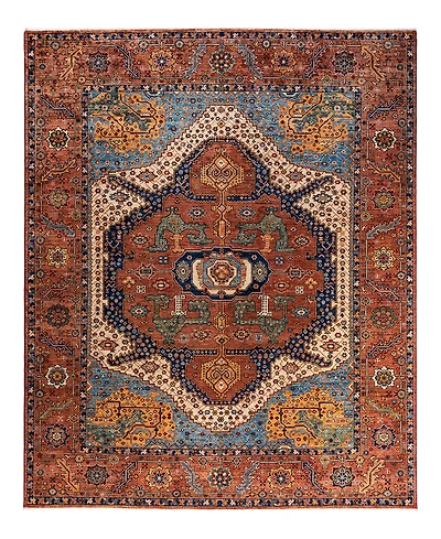 Adorn Hand Woven Rugs Serapi M1993 8'2"x9'11" Area Rug