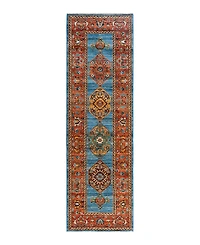 Adorn Hand Woven Rugs Serapi M1993 2'7"x8'7" Runner Area Rug